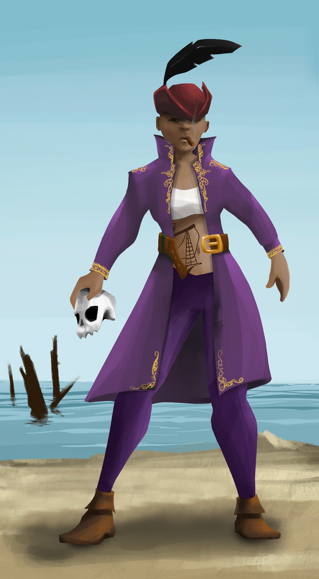 AlgoSeas Pirate #24741 NFT on Algorand