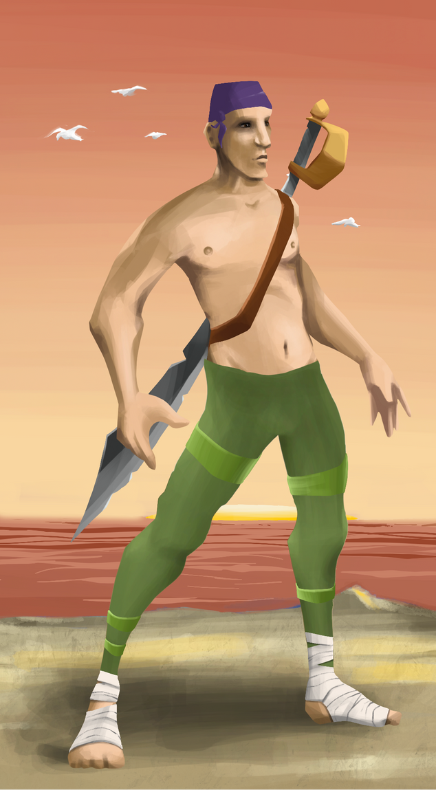 AlgoSeas Pirate #24745 NFT on Algorand