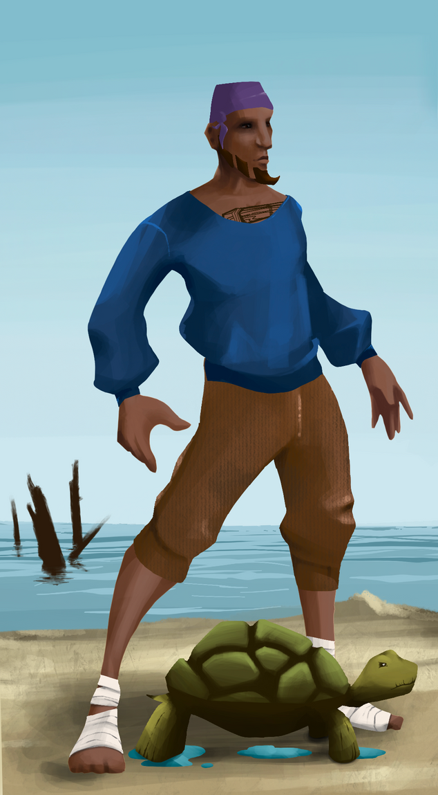 AlgoSeas Pirate #24749 NFT on Algorand