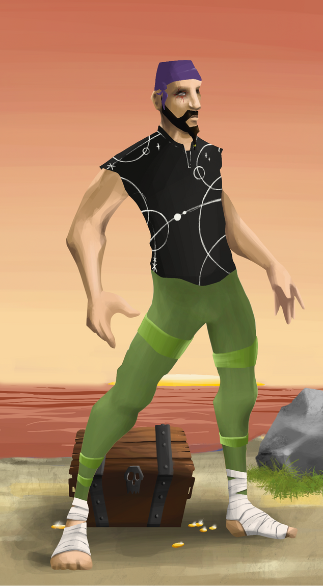 AlgoSeas Pirate #24750 NFT on Algorand