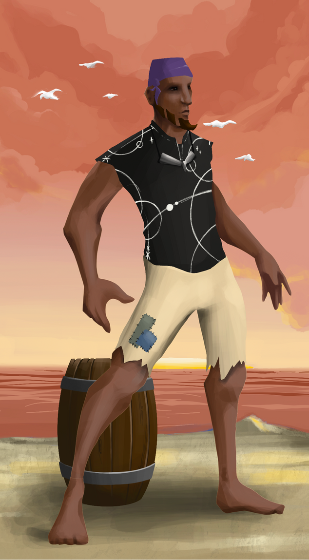 AlgoSeas Pirate #24761 NFT on Algorand