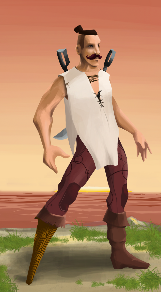 AlgoSeas Pirate #24765 NFT on Algorand