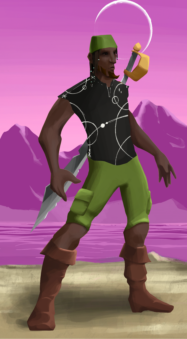 AlgoSeas Pirate #24767 NFT on Algorand