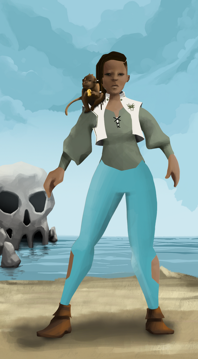 AlgoSeas Pirate #24773 NFT on Algorand