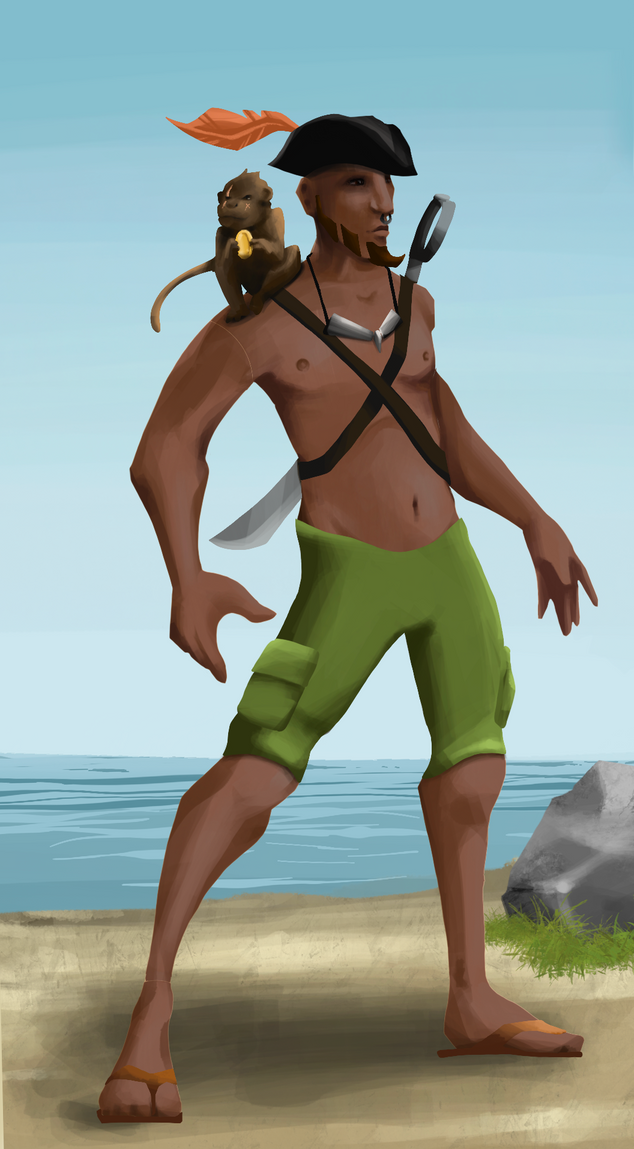 AlgoSeas Pirate #24775 NFT on Algorand