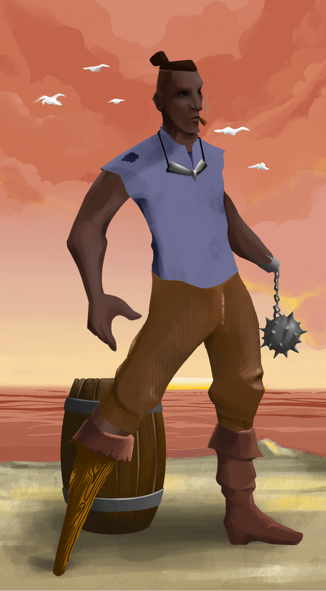 AlgoSeas Pirate #24794 NFT on Algorand