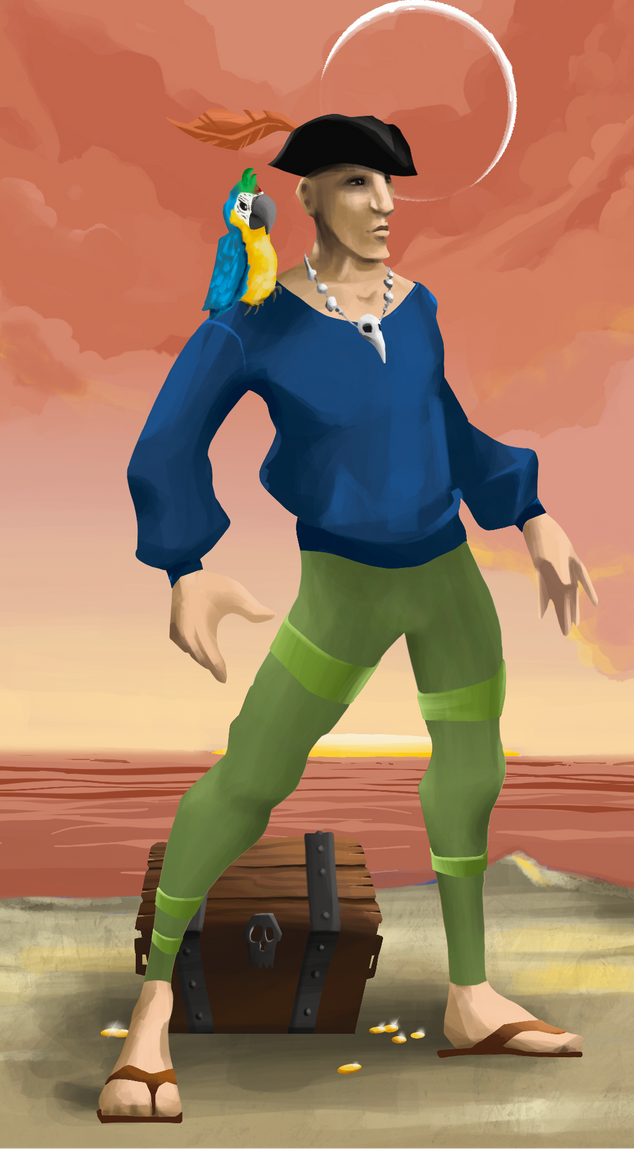 AlgoSeas Pirate #24798 NFT on Algorand