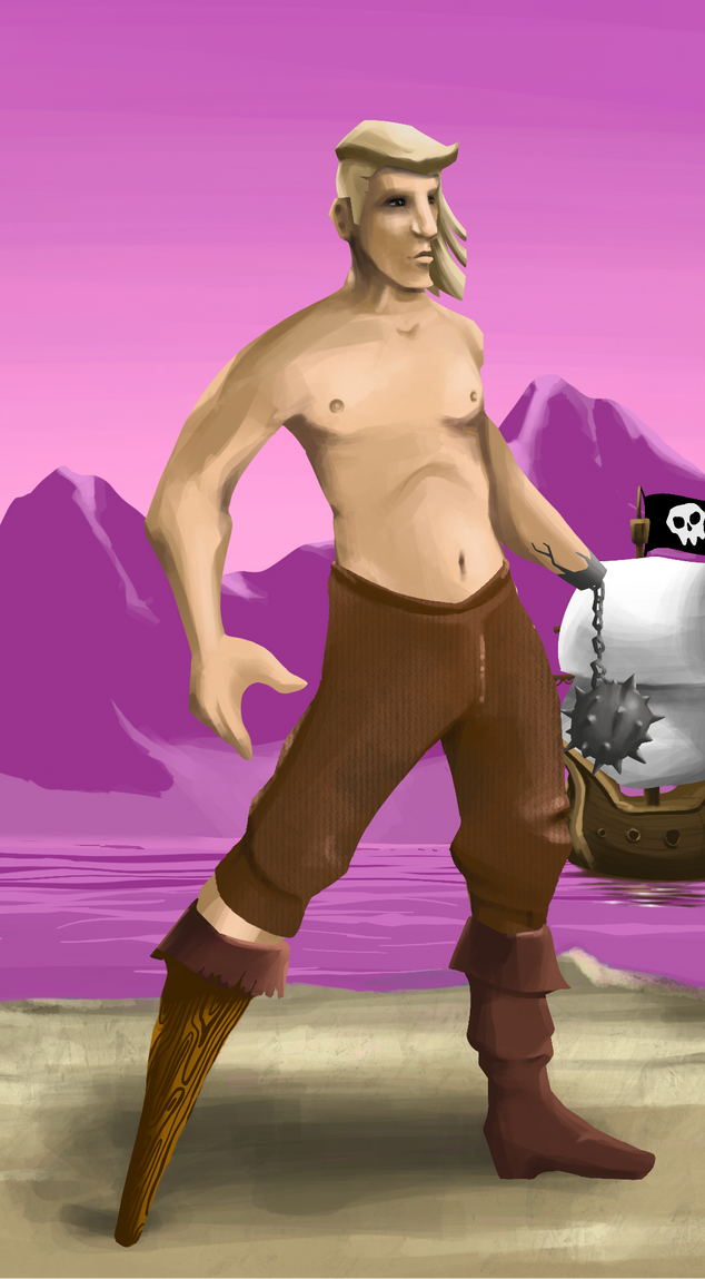 AlgoSeas Pirate #24799 NFT on Algorand