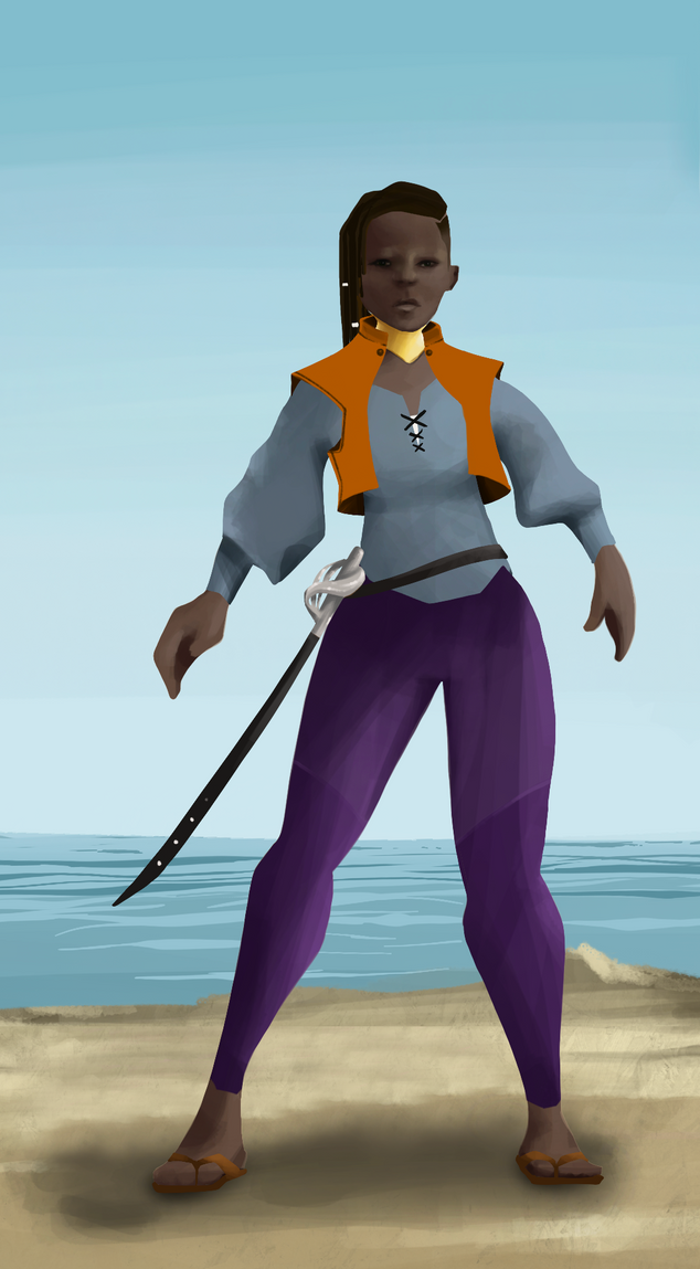 AlgoSeas Pirate #2481 NFT on Algorand