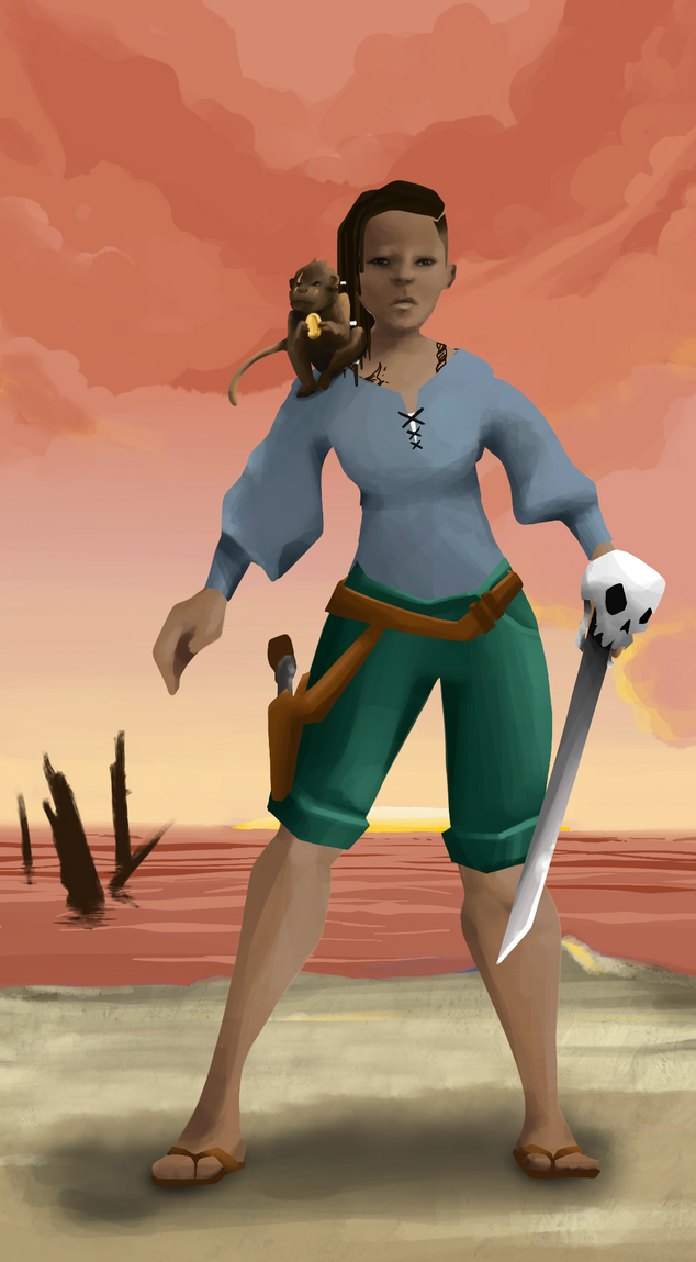 AlgoSeas Pirate #24840 NFT on Algorand