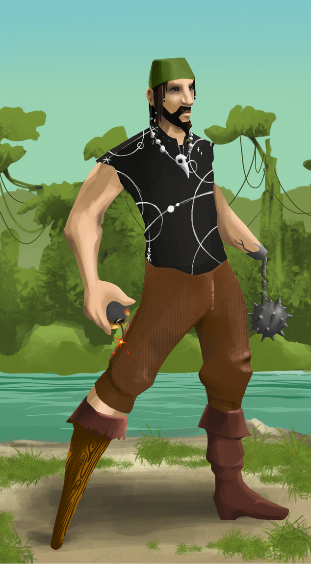 AlgoSeas Pirate #24841 NFT on Algorand