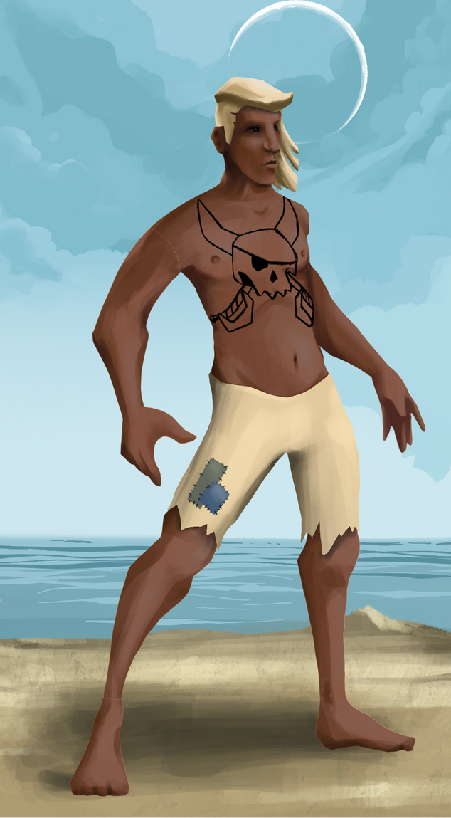 AlgoSeas Pirate #2485 NFT on Algorand