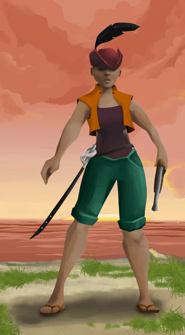 AlgoSeas Pirate #24856 NFT on Algorand