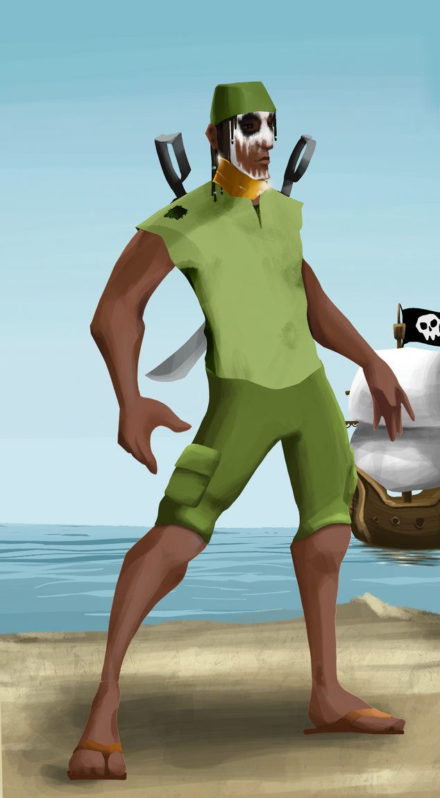 AlgoSeas Pirate #24872 NFT on Algorand