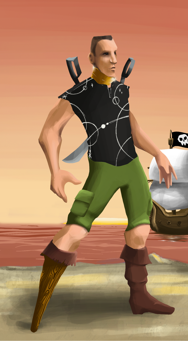 AlgoSeas Pirate #24876 NFT on Algorand