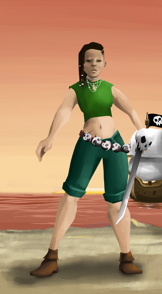 AlgoSeas Pirate #24879 NFT on Algorand