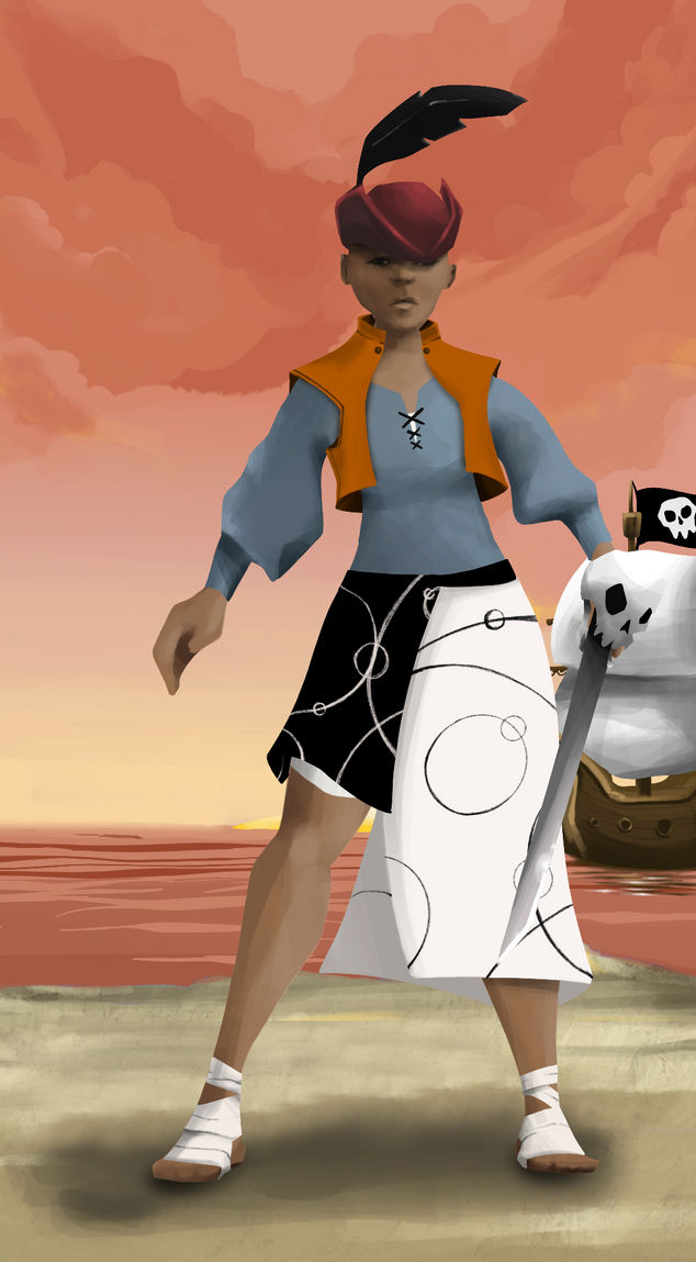 AlgoSeas Pirate #24895 NFT on Algorand