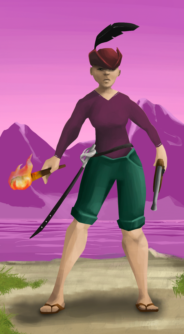 AlgoSeas Pirate #24932 NFT on Algorand