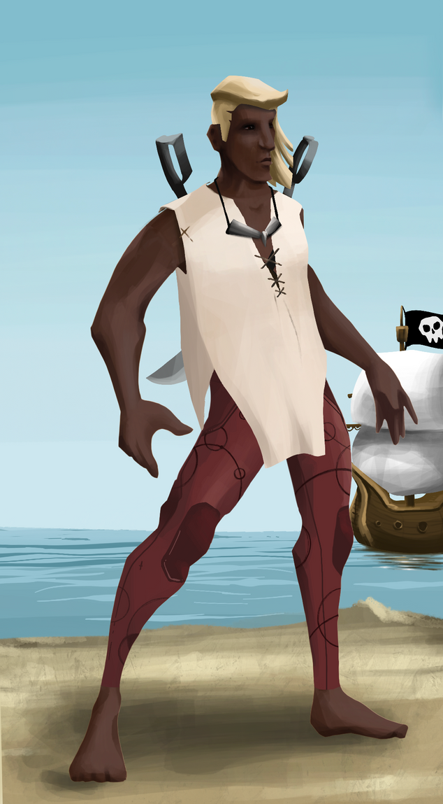 AlgoSeas Pirate #24935 NFT on Algorand