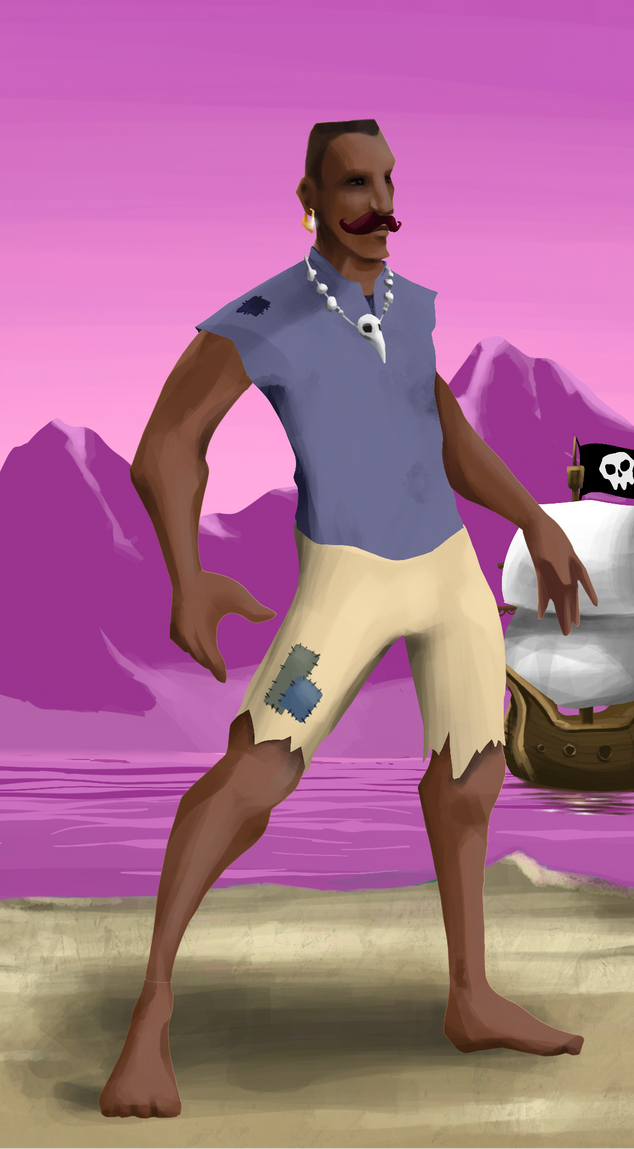 AlgoSeas Pirate #24941 NFT on Algorand