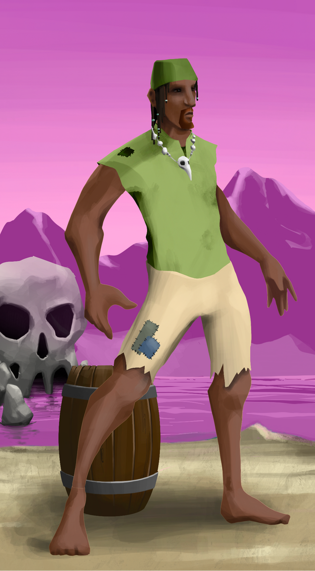 AlgoSeas Pirate #24942 NFT on Algorand