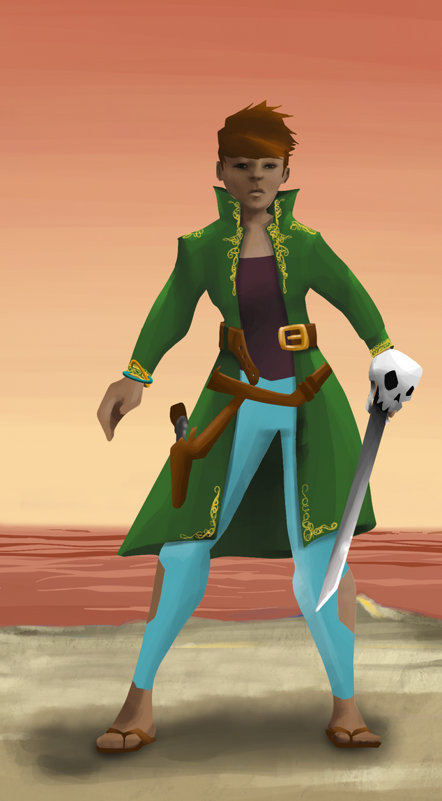 AlgoSeas Pirate #2496 NFT on Algorand