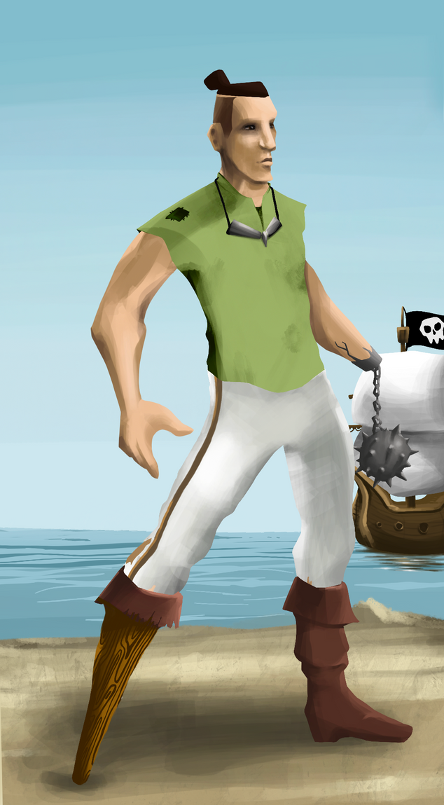 AlgoSeas Pirate #2497 NFT on Algorand