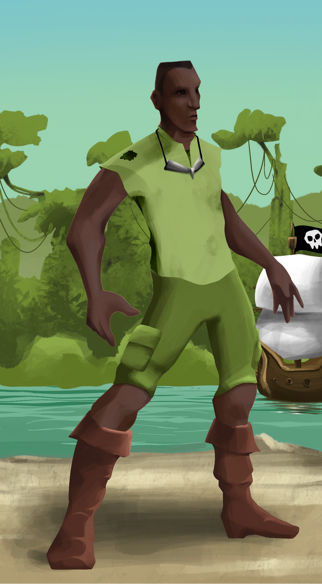 AlgoSeas Pirate #24975 NFT on Algorand