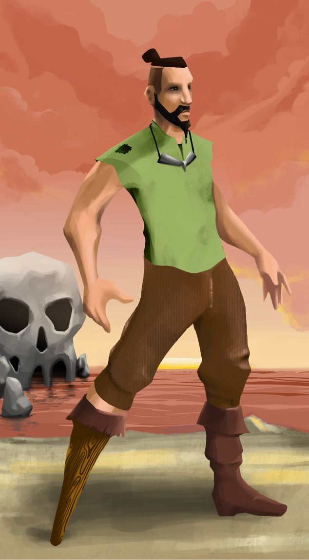 AlgoSeas Pirate #2498 NFT on Algorand