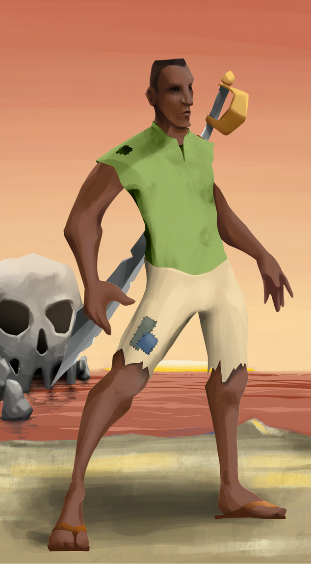 AlgoSeas Pirate #24985 NFT on Algorand