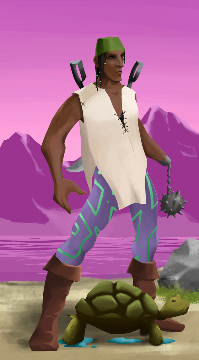 AlgoSeas Pirate #24993 NFT on Algorand