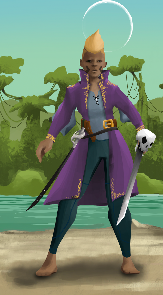 AlgoSeas Pirate #25005 NFT on Algorand