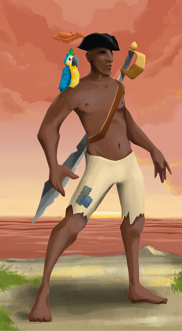 AlgoSeas Pirate #25008 NFT on Algorand