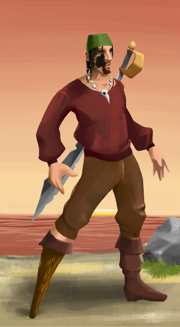 AlgoSeas Pirate #2502 NFT on Algorand