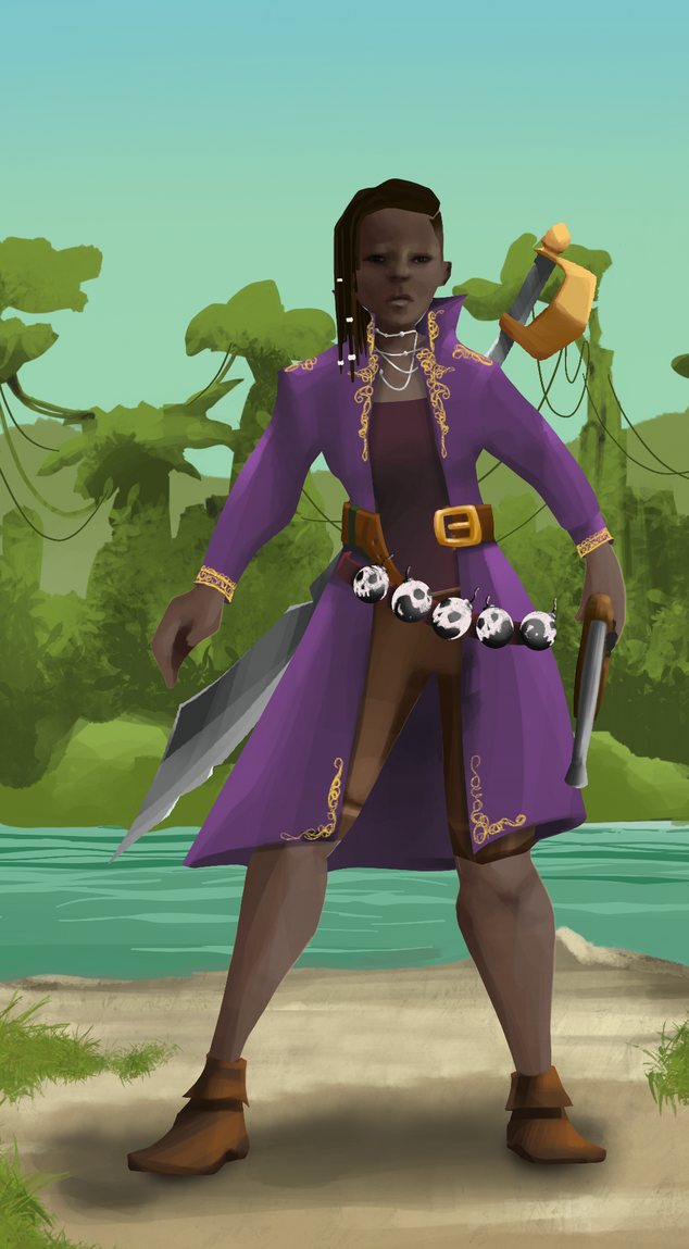 AlgoSeas Pirate #25031 NFT on Algorand