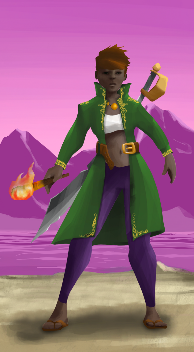 AlgoSeas Pirate #25034 NFT on Algorand