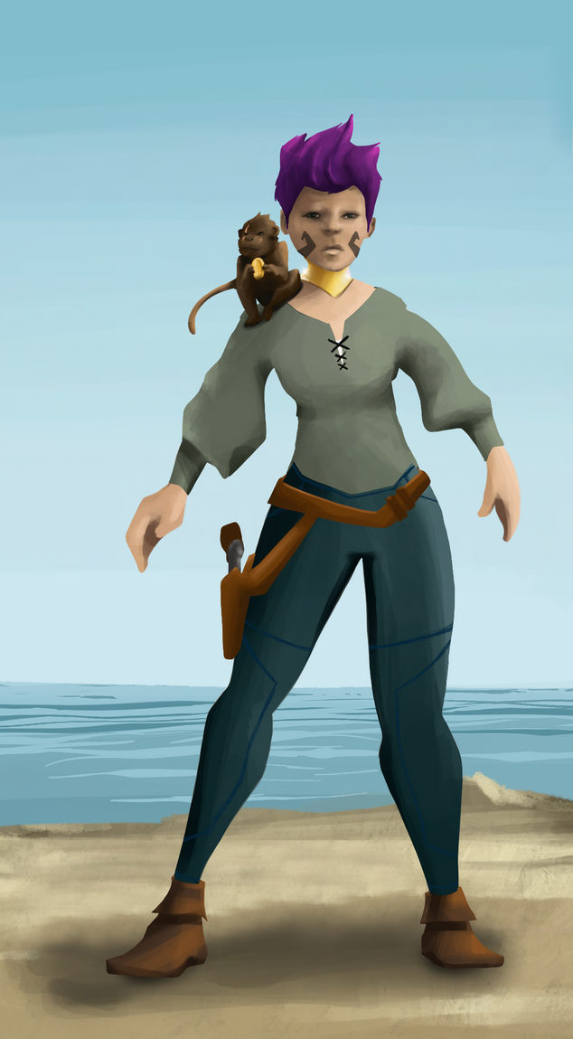 AlgoSeas Pirate #25051 NFT on Algorand