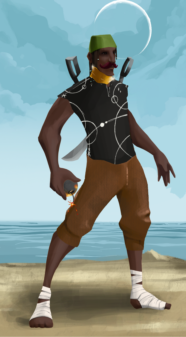 AlgoSeas Pirate #25060 NFT on Algorand