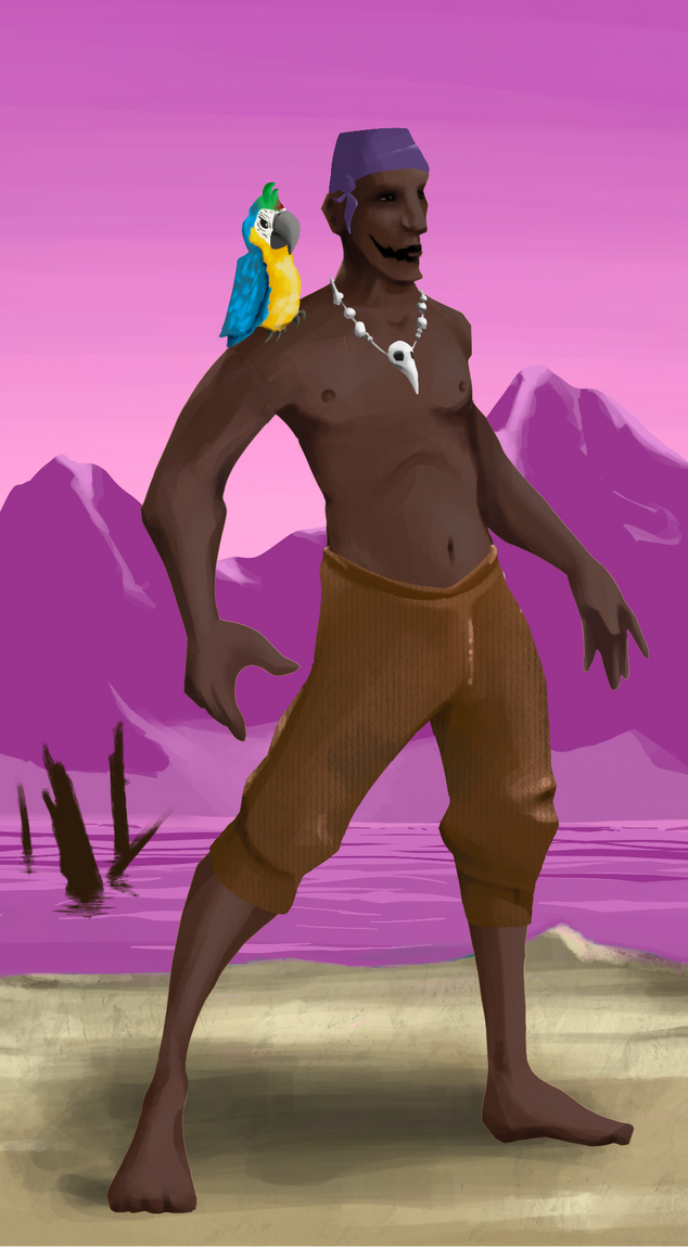 AlgoSeas Pirate #25073 NFT on Algorand