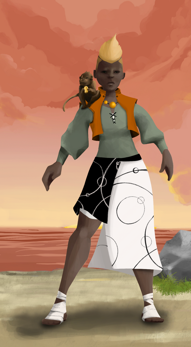 AlgoSeas Pirate #25105 NFT on Algorand