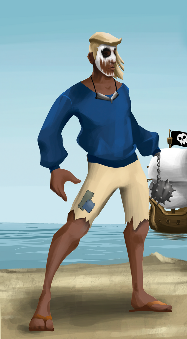 AlgoSeas Pirate #25110 NFT on Algorand