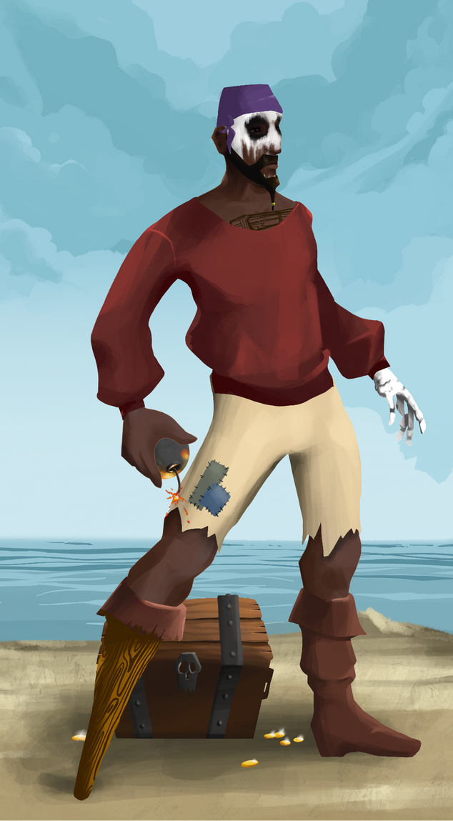 AlgoSeas Pirate #25119 NFT on Algorand