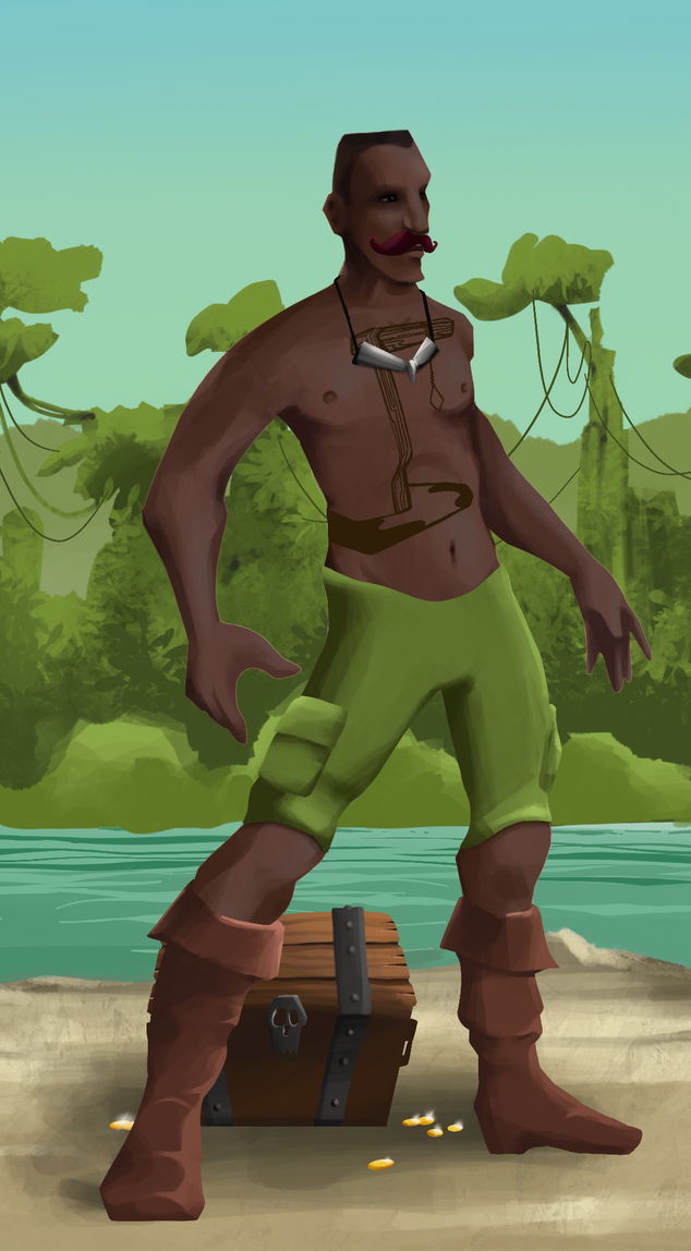 AlgoSeas Pirate #25120 NFT on Algorand