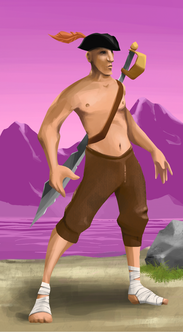 AlgoSeas Pirate #25121 NFT on Algorand