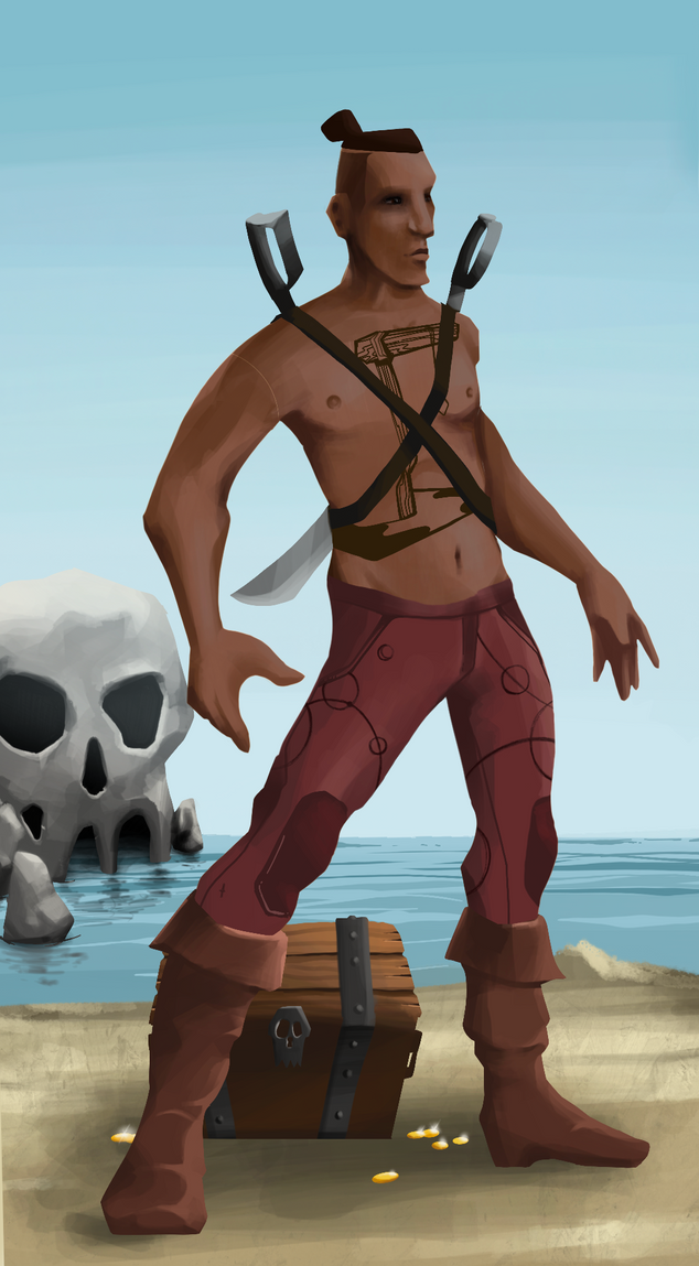 AlgoSeas Pirate #25124 NFT on Algorand