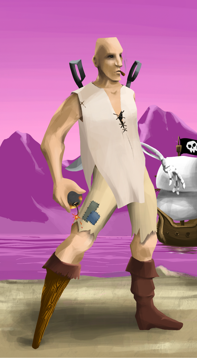 AlgoSeas Pirate #25125 NFT on Algorand