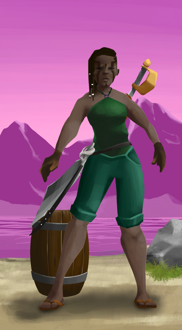 AlgoSeas Pirate #25156 NFT on Algorand