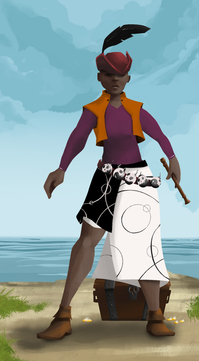 AlgoSeas Pirate #25157 NFT on Algorand