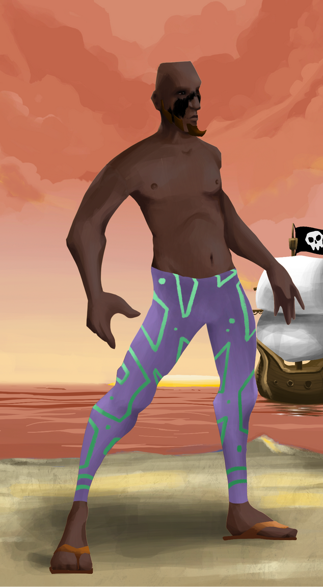 AlgoSeas Pirate #25185 NFT on Algorand