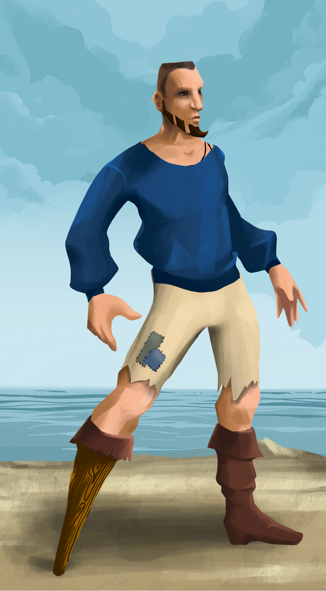 AlgoSeas Pirate #25186 NFT on Algorand